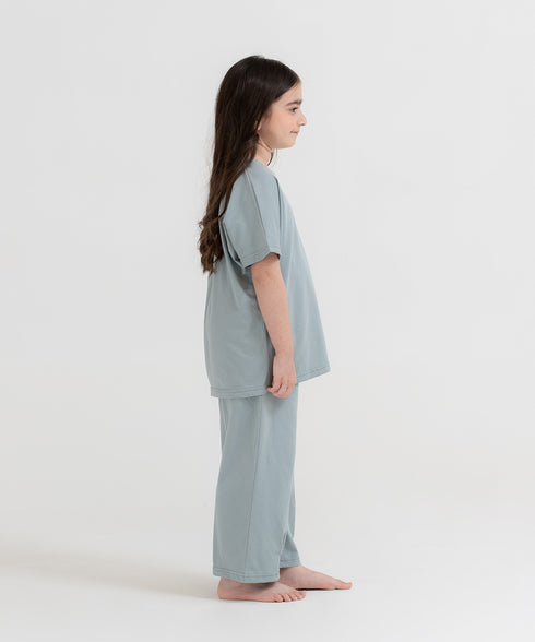 Girls' Pleated Hem Pants