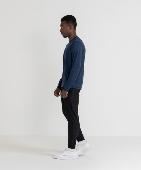 Men's B-Fit Melange overlock Tee