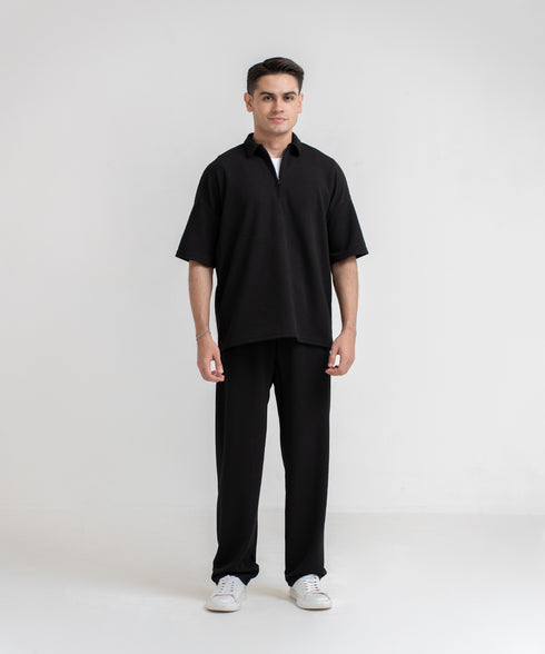 Men's Waffle Tapered Pants
