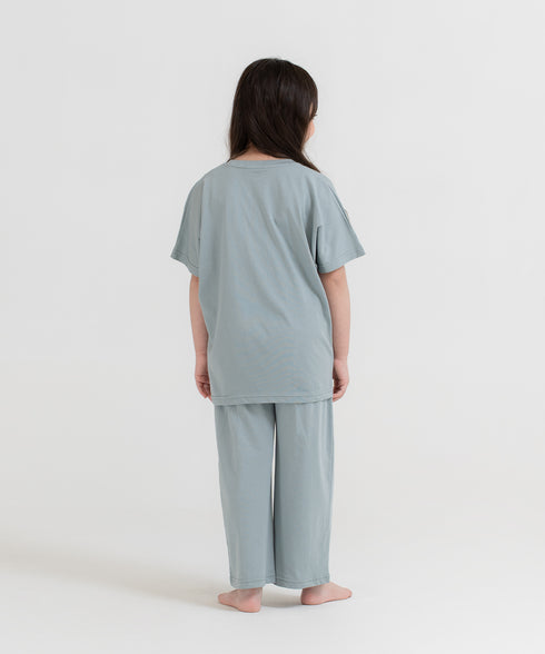 Girls' Pleated Hem Pants