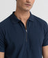 Men's Zipper Polo Shirt