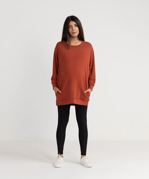 Women's Maternity/Nursing Sweatshirt