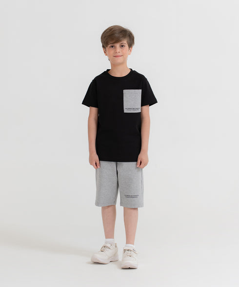 Kids' Contrast Athleisure Set