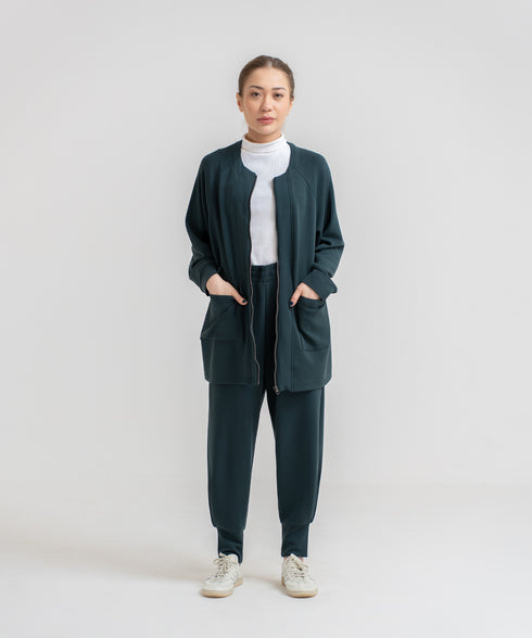 Women's LuxeStretch Zipper Sweatshirt