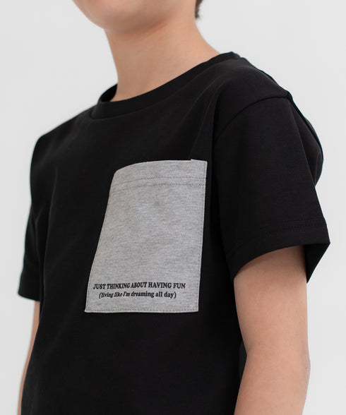 Kids' Contrast Athleisure Set