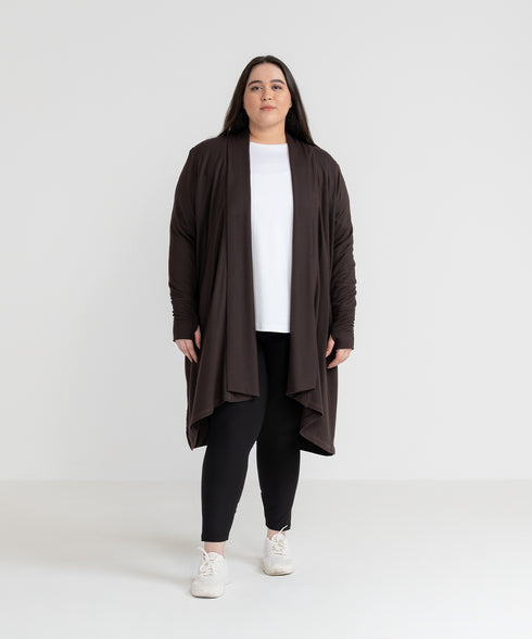 Women's Plus Modal Cardigan