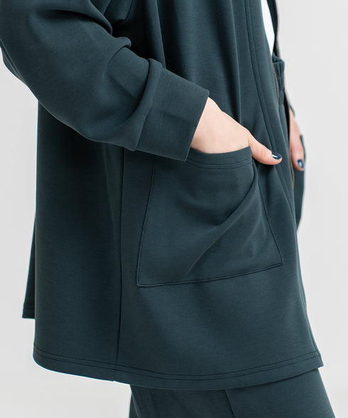 Women's LuxeStretch Zipper Sweatshirt