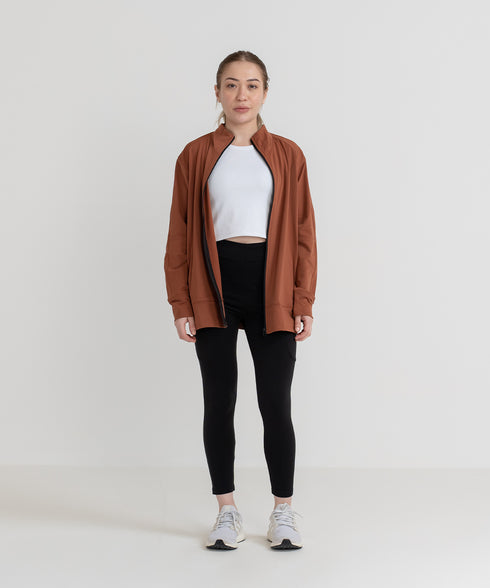 Women's B-Fit Panel Mock neck