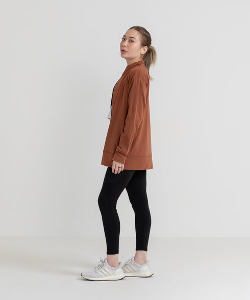 Women's B-Fit Panel Mock neck