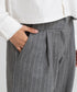 Women's Striped Tweed Pants