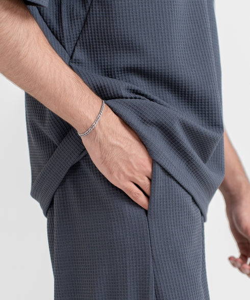 Men's Waffle Tapered Pants