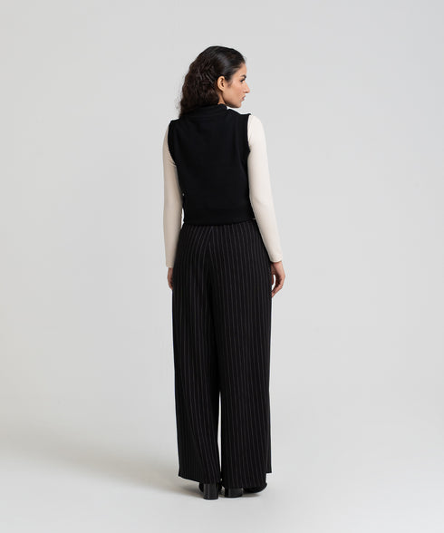 Women's Brushed Spacer Cropped Vest