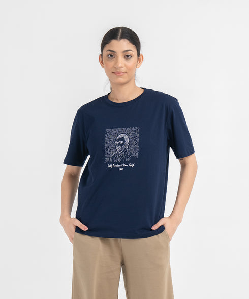 Women's Van Gogh Boxy Tee
