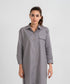 Women's Twill Button Down Dress