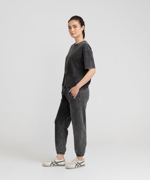 Women's Denim Relaxed Fit Joggers