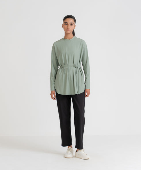 Women's B-Fit Rib Tunic Top