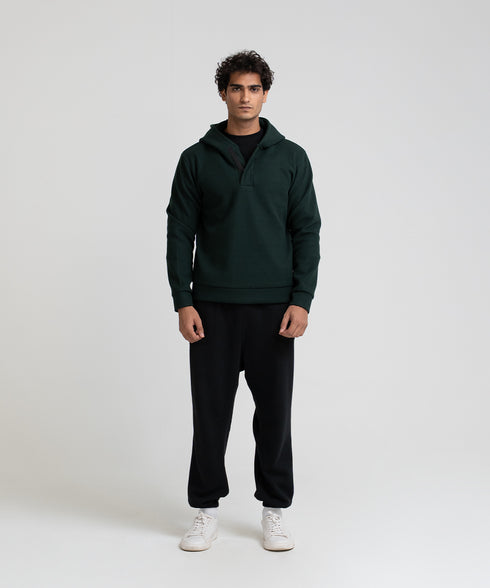 Men's Tweed Pullover Hoodie