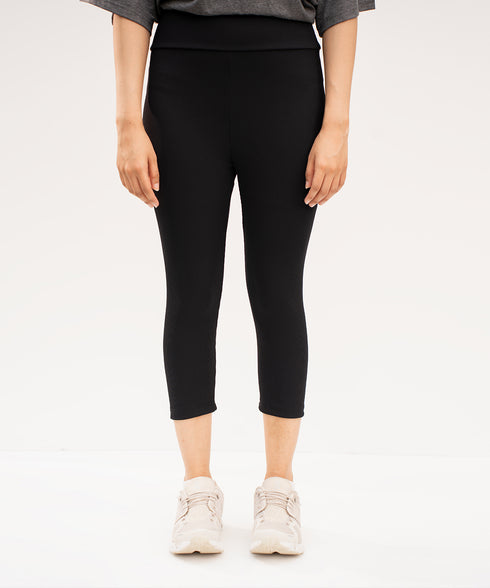 Women's Rib Cropped Leggings