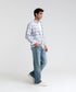 Men's Checkered Button Down Shirt