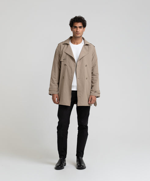 Men's Tech Trench Coat