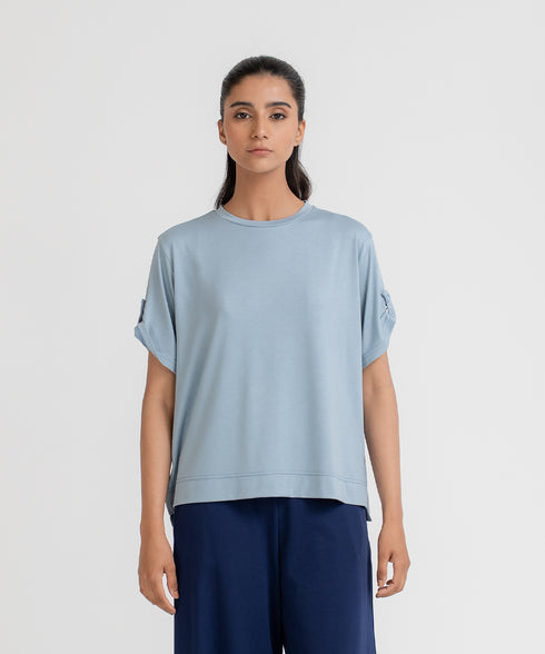 Women's Air Turned Up Sleeve Tee