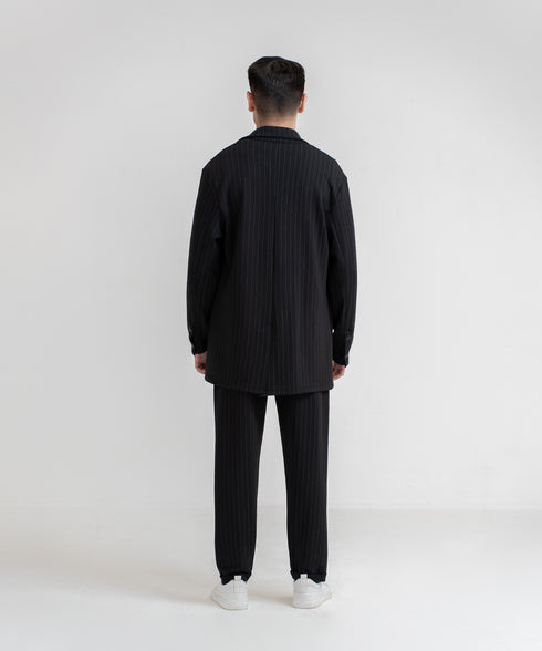 Men's LuxeStretch Pin Stripe Blazer