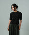 Women's Gathered Sleeve Top