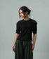 Women's Gathered Sleeve Top