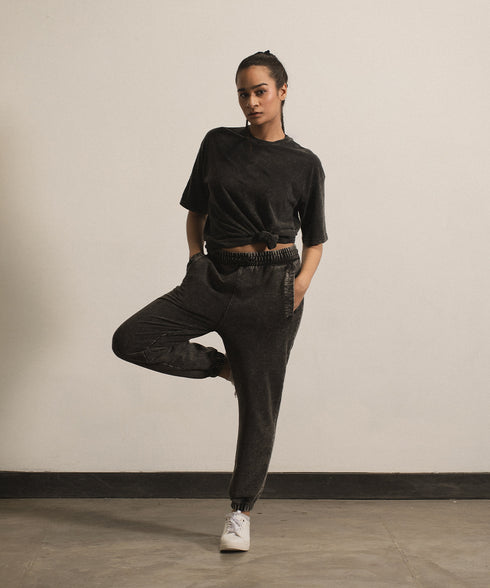 Women's Denim Cropped Tee