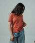 Women's Melange Raw Edges Tee