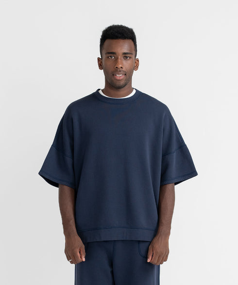 Men's Reversible Half Sleeve Sweatshirt