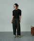 Women's Gathered Sleeve Top