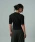 Women's Gathered Sleeve Top