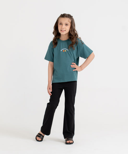 Girls' Flower Tee