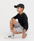 Kids' Basic Long Sleeve V-Neck Tee
