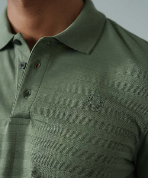 Men's Jacquard Polo