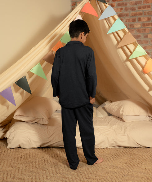 Kids' Button Down Pajama Set