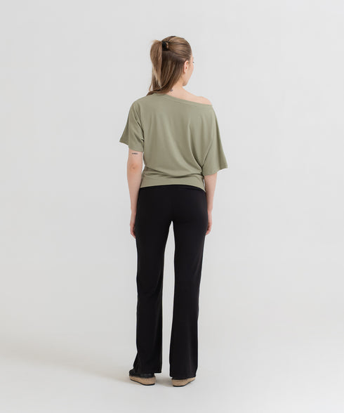 Women's Asymmetrical Neckline Top