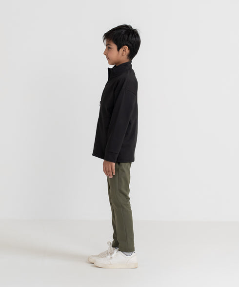 Kids' B-Fit Mock Neck Jacket