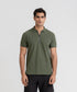 Men's Zipper Polo Shirt