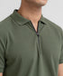 Men's Zipper Polo Shirt