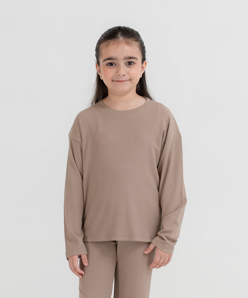 Girls' Modal Rib Set