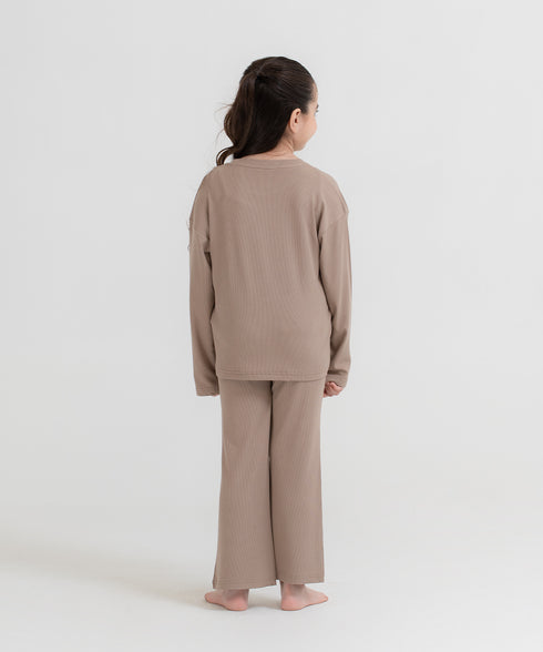 Girls' Modal Rib Set