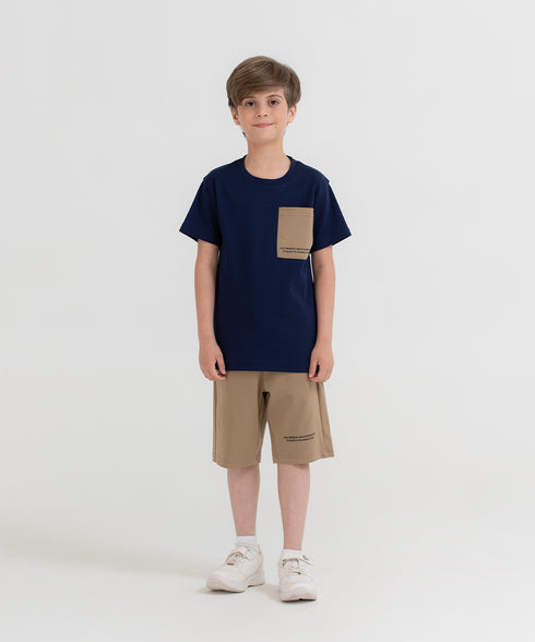 Kids' Contrast Athleisure Set