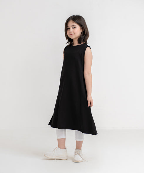 Girls' Modal Sleeveless Dress