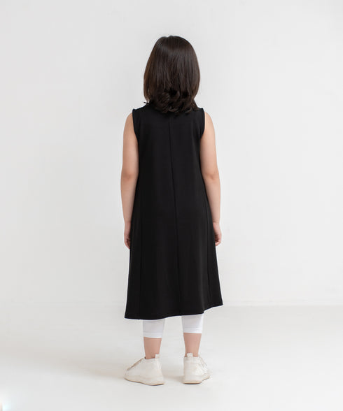 Girls' Modal Sleeveless Dress