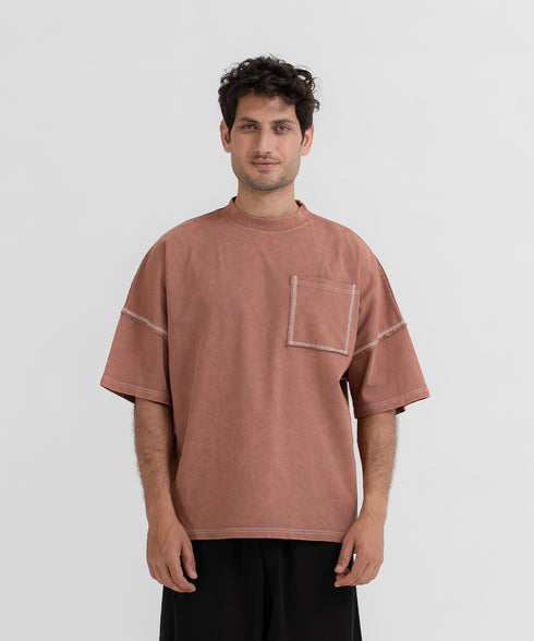 Men's Oversized Wash Tee
