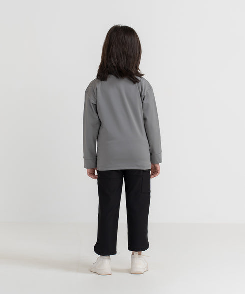 Kids' B-Fit Mock Neck Jacket