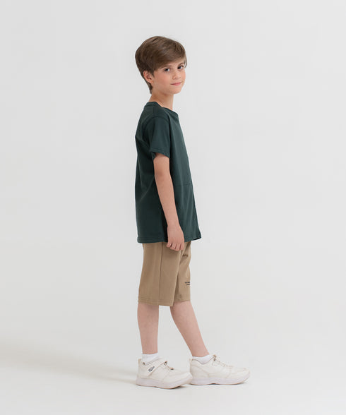 Boys' Panel Block Tee