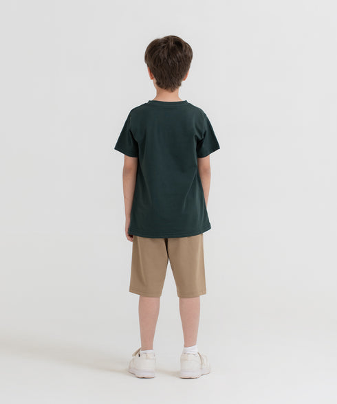 Boys' Panel Block Tee